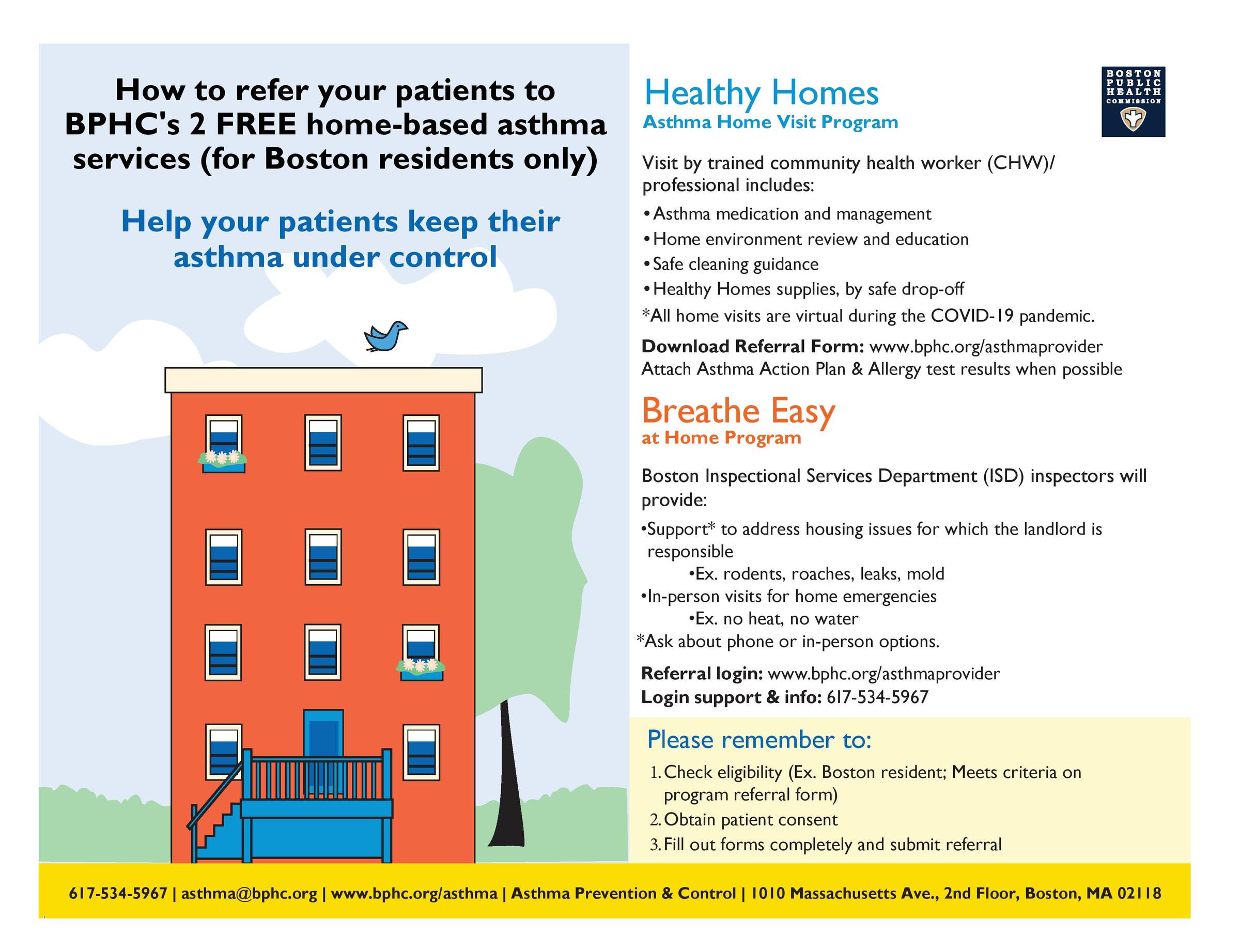 HH Asthma Placard - ENG
