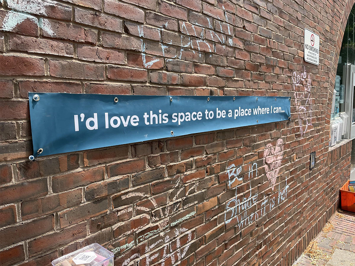 Boston Public Library feedback banner