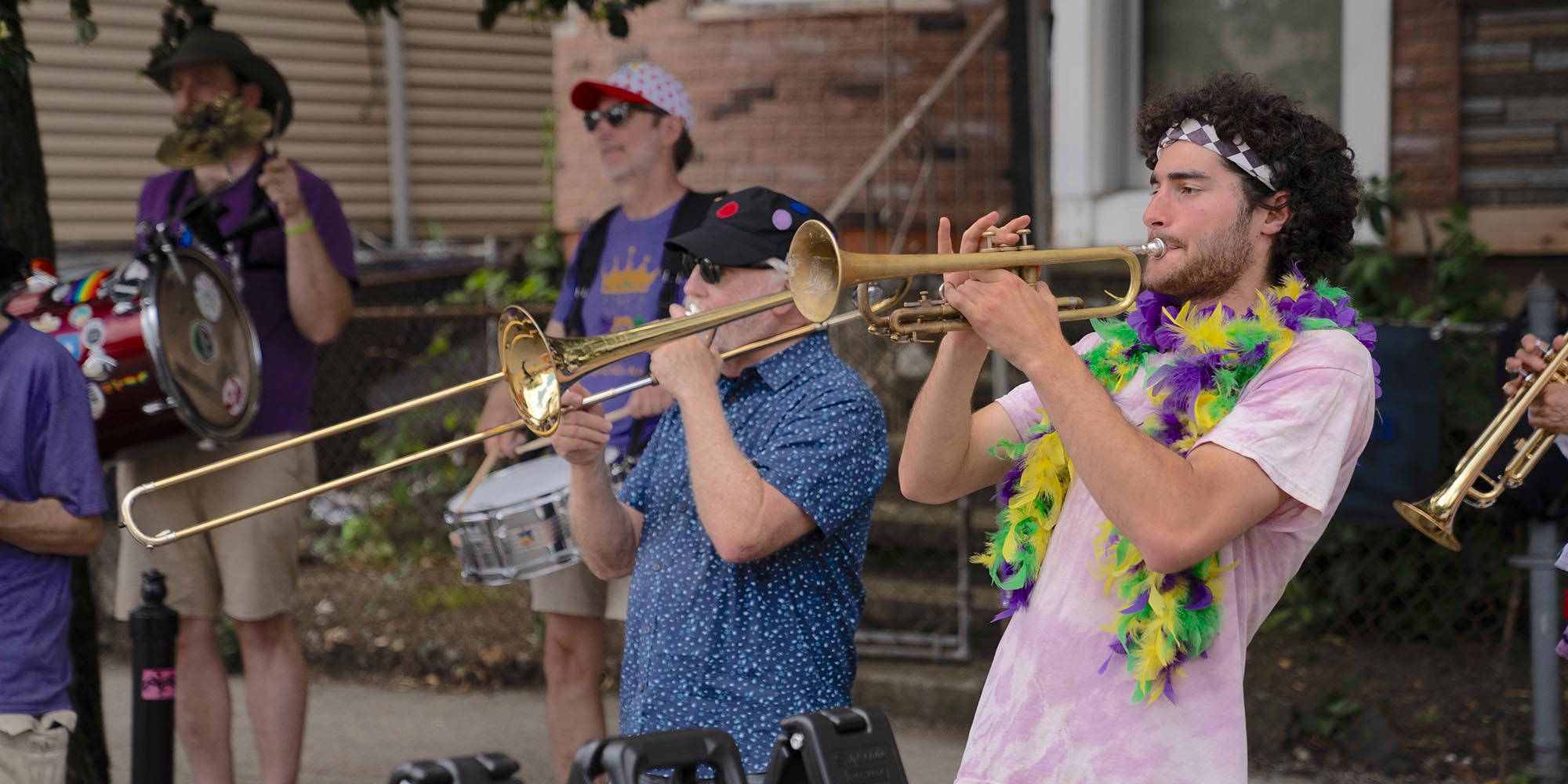 Folks at a Hyde Park Open Streets event