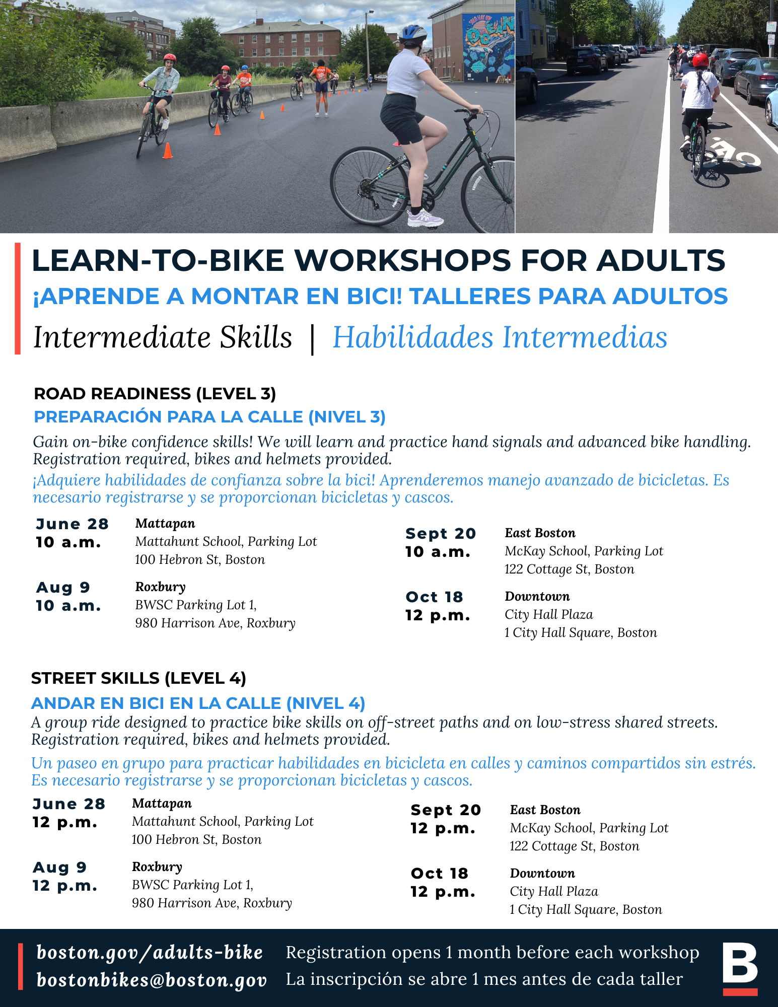 Intermediate skills schedule for 2025