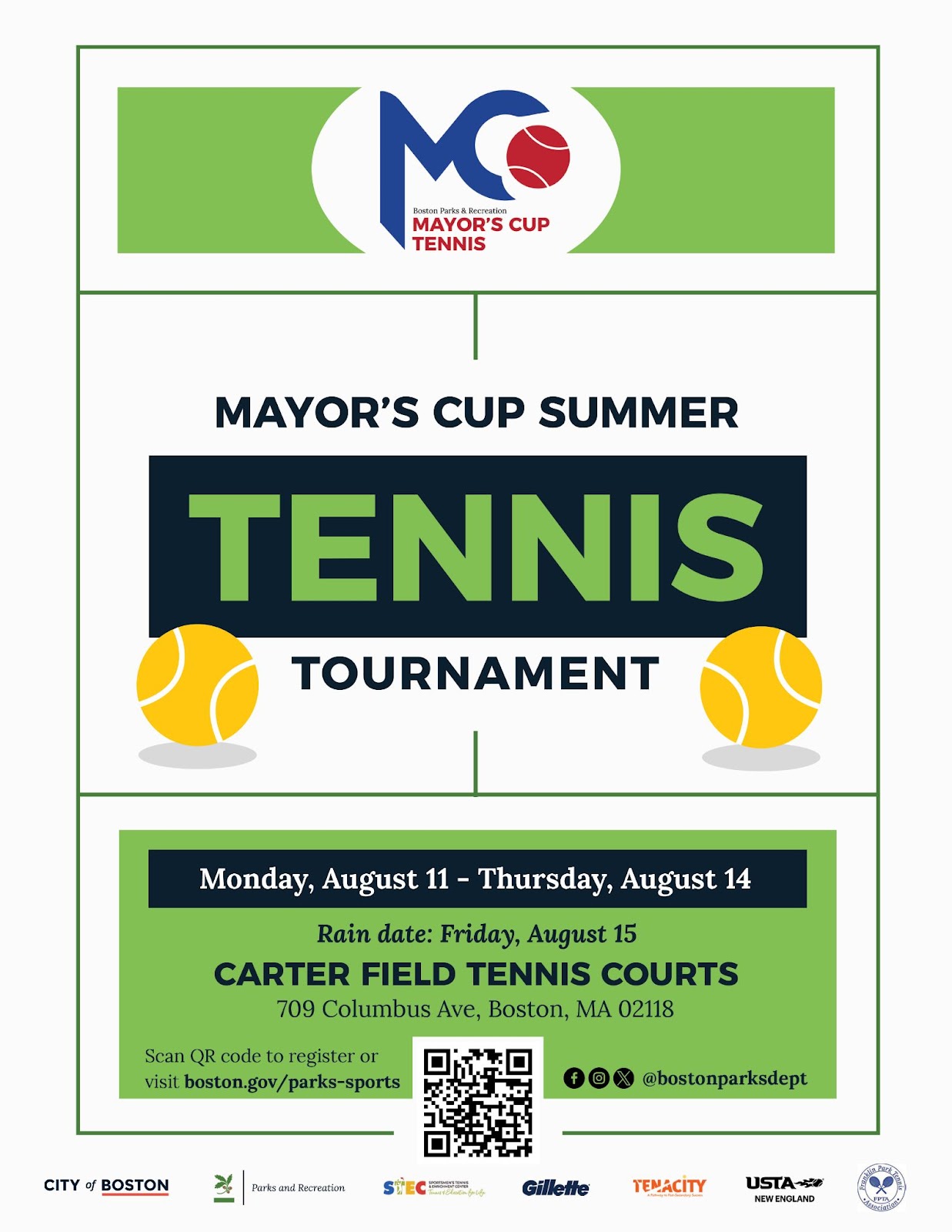Tennis Cup Flyer