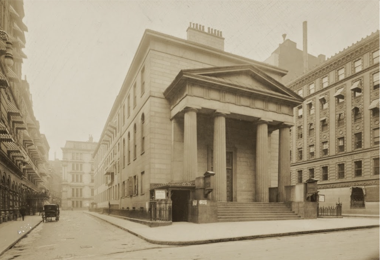 Suffolk County Courthouse in the late 19th century, 26 Court Street.