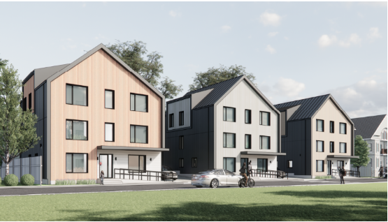 Digital rendering of 104-108 Norwell Street