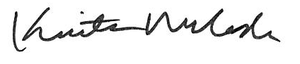 Kristen McCosh Signature