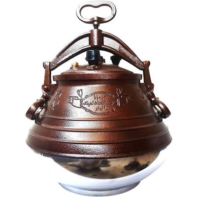 Image of an aluminum Afghan Kazan pressure cooker