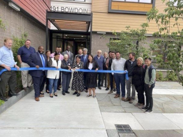 191 Bowdoin Ribbon Cutting