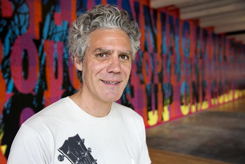 Photo of Joe Wardwell, artist selected for Dudley Branch Library public art project