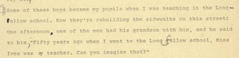 Miss Ives Oral History 3