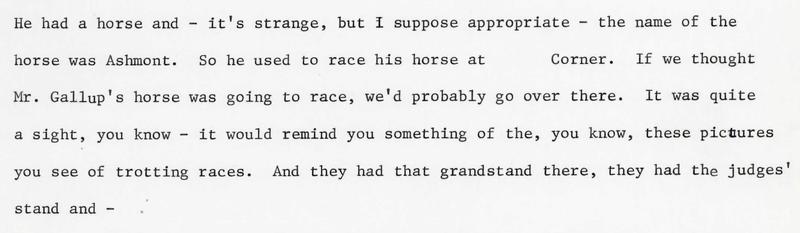 Dorchester Oral History 11