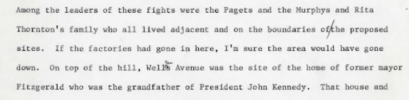 Dorchester Oral History 2