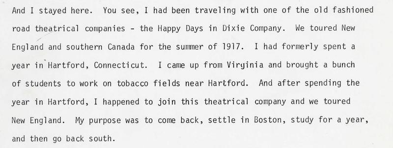 Henderson Oral History 1