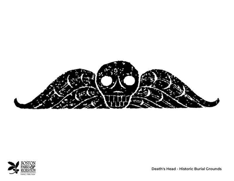 Death's-Head Jack-o-lantern Template