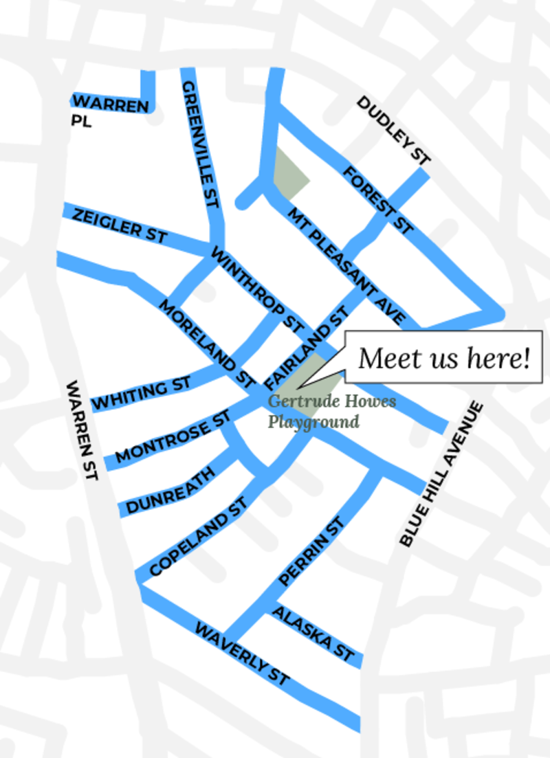 Moreland Street Pop up map