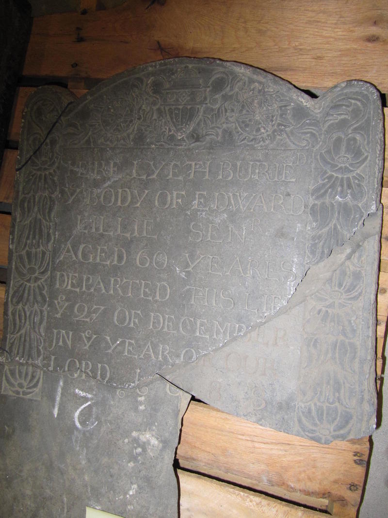 Edward Lillie Gravestone