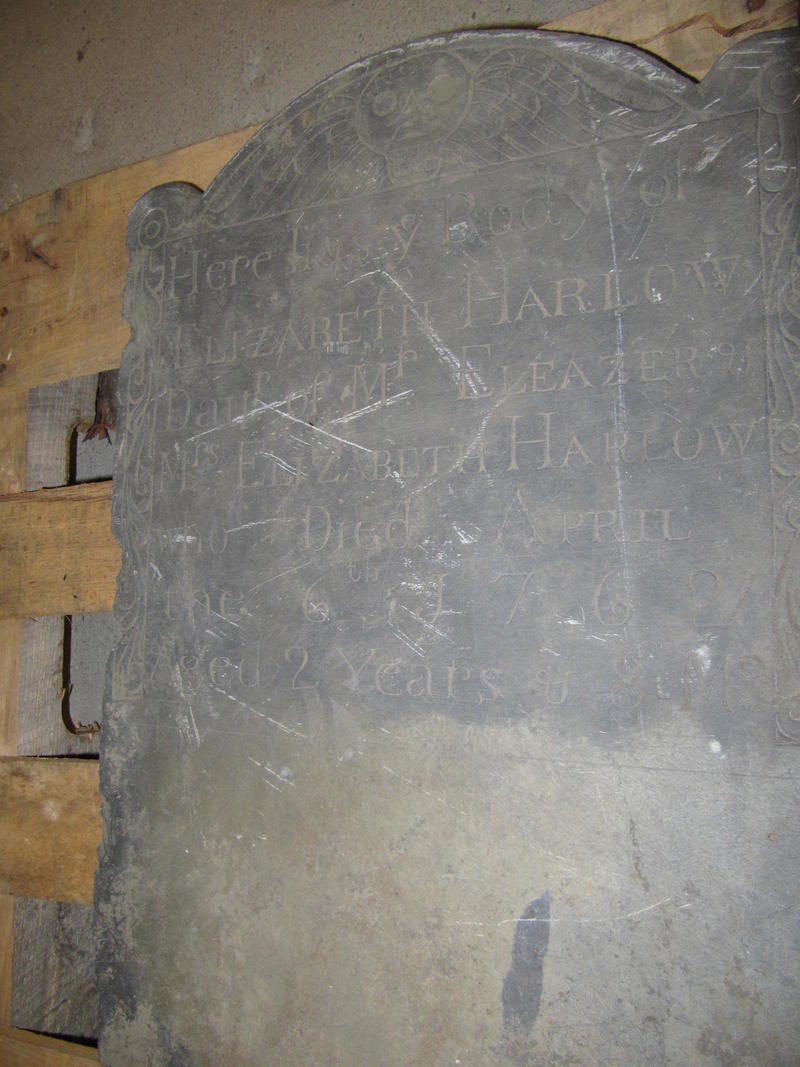 Elizabeth Harlow gravestone