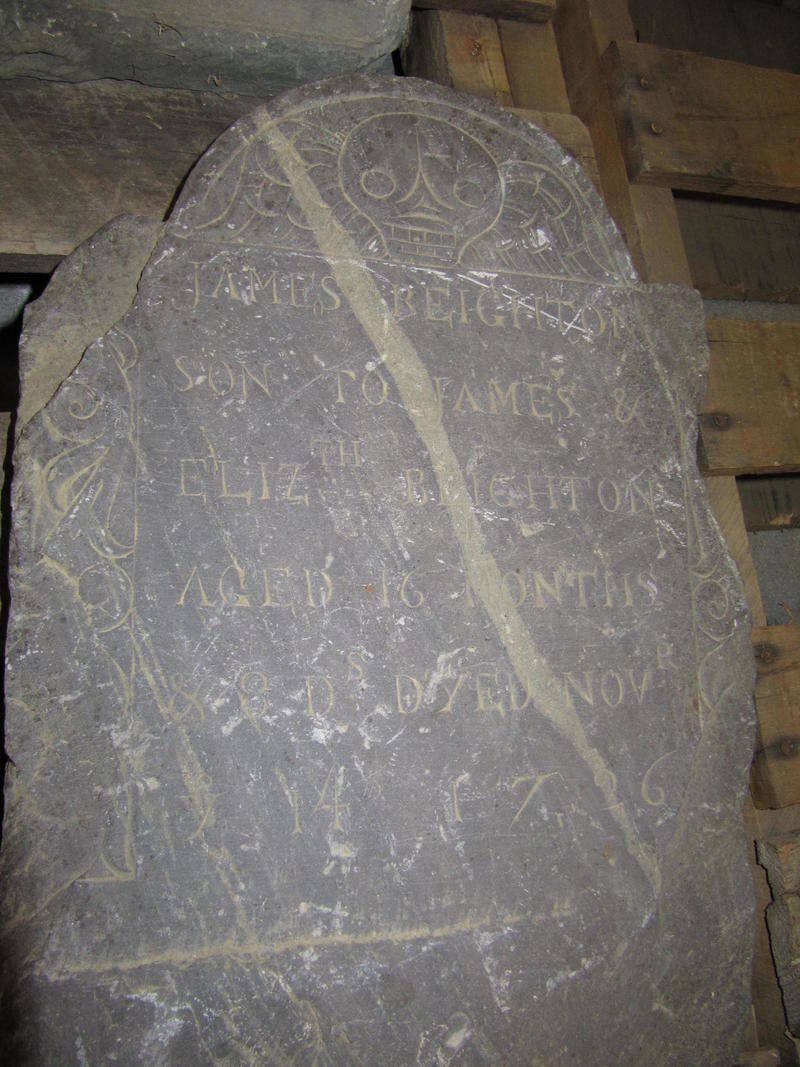 James Beighton Gravestone