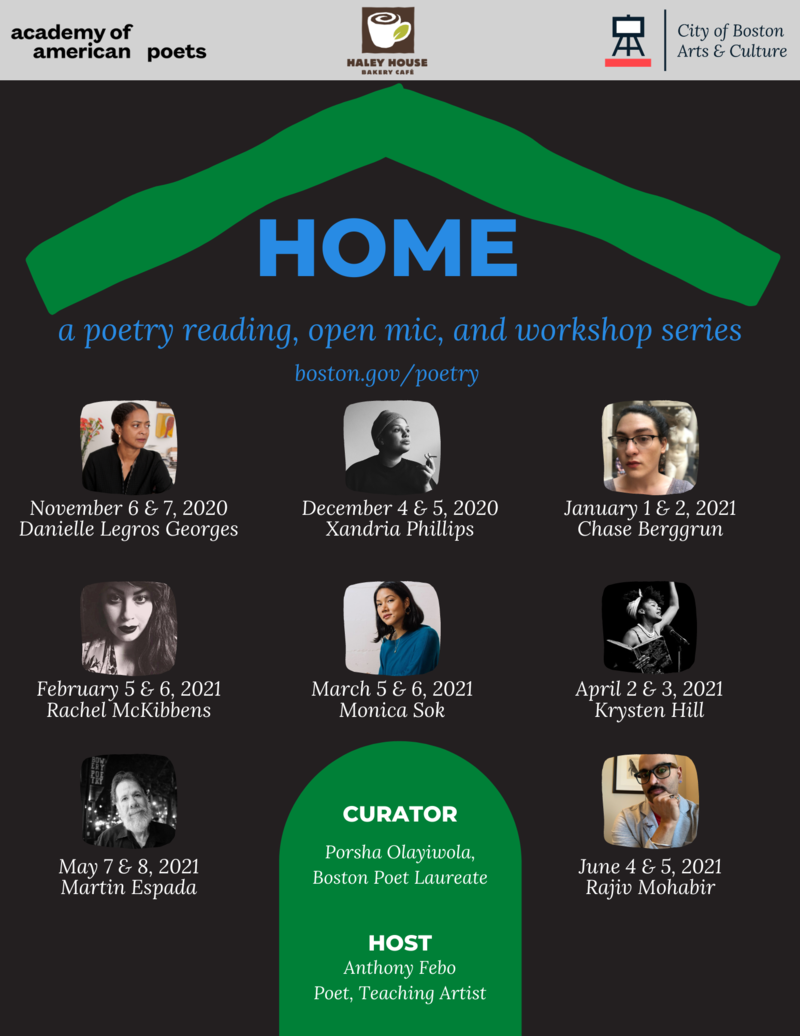 Home Poetry series schedule