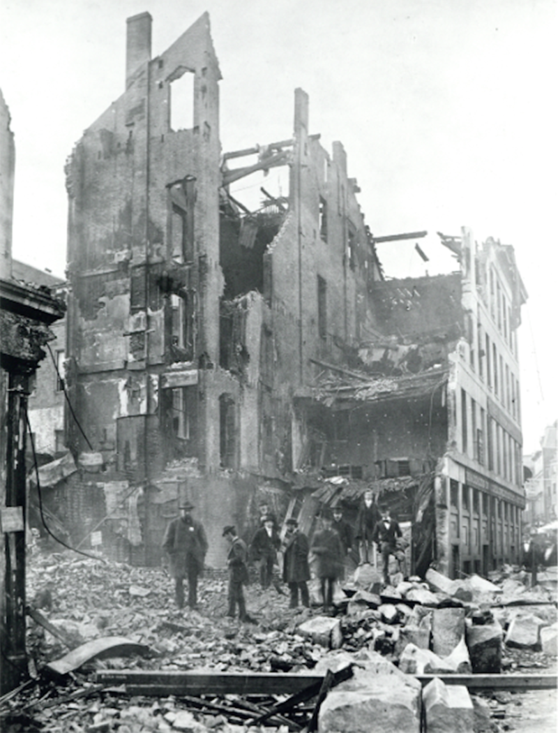 Great fire in Boston