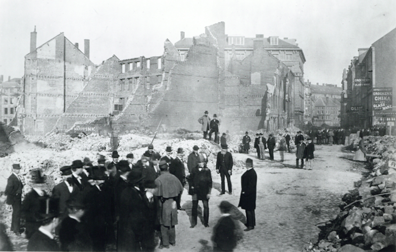 Great fire in Boston