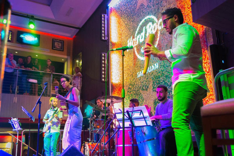 Fabiola Méndez. Al Otro Lado del Charco release concert at Hard Rock Cafe San Juan, June 2019. Courtesy of the artist.