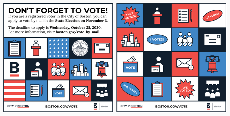 A 2020 Election social media example