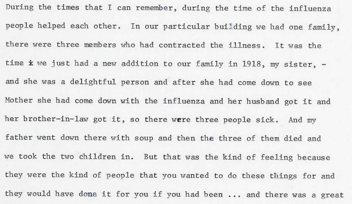 Pietrina Maravigna Oral History