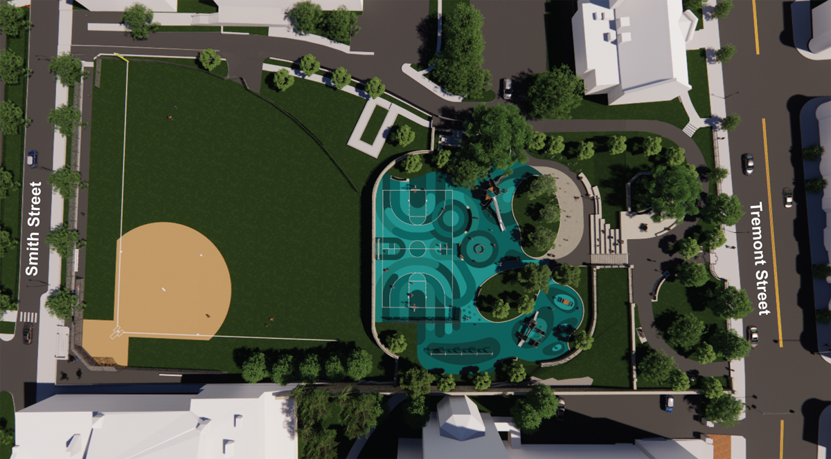 Mission Hill Playground final rendering
