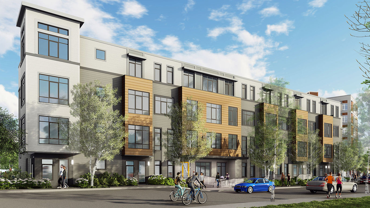 A rendering of 25 Amory Street