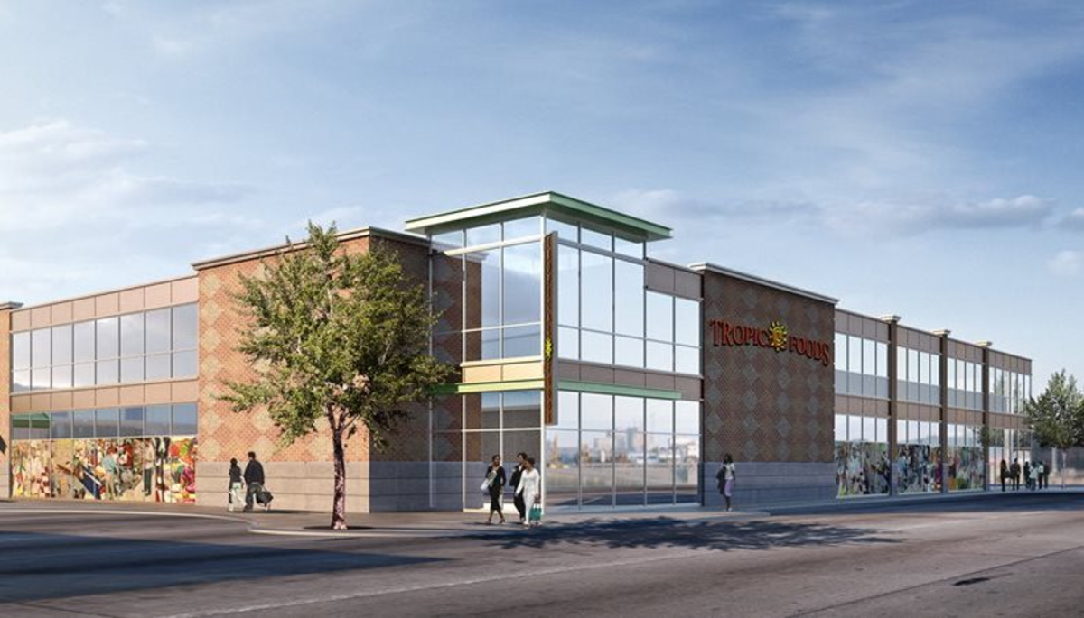 Rendering of 2085 Washington Street in Roxbury