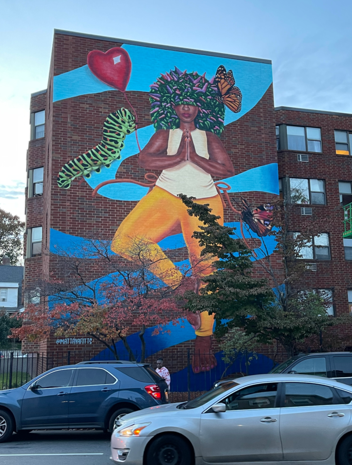 The Joy of Growing mural by Mattaya Fitts