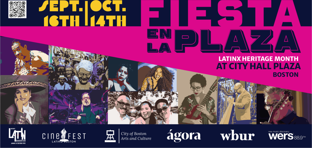 Graphic for "Fiesta en la Plaza," Sept. 16th - Oct. 14th