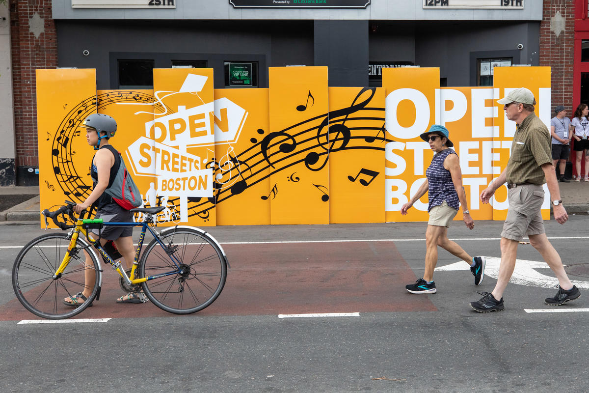 Open Streets Residents Walking 