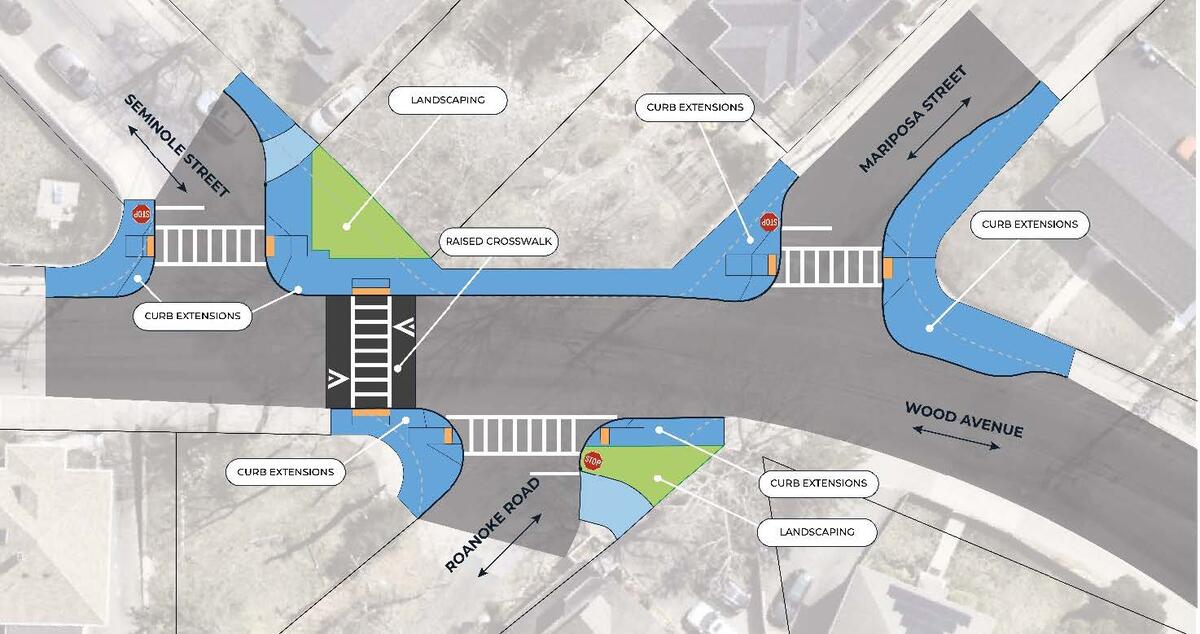 Wood Ave and Mariposa Prelimary Design