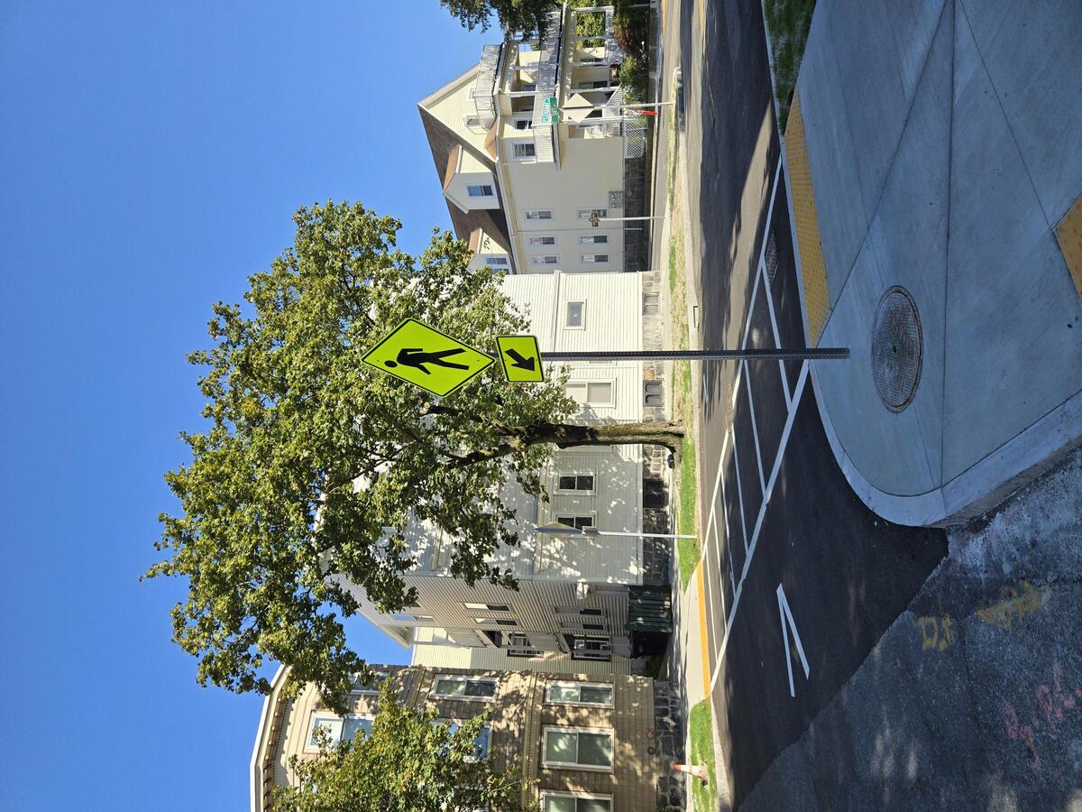 Willis/Taft Raised Crosswalk August 25