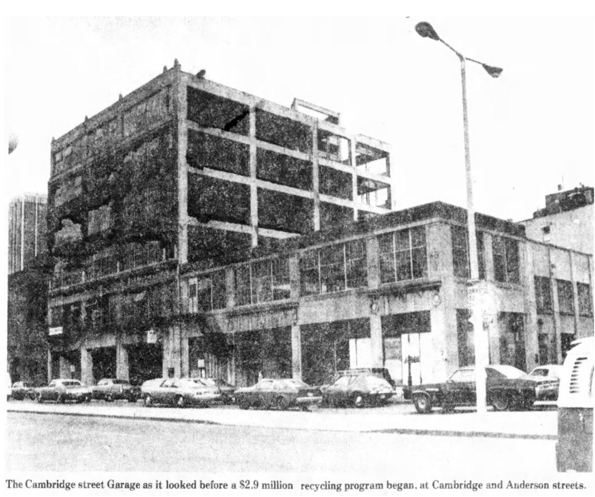 advertisement in the Boston globe, newly developed rental units at the Bowdoin School development 