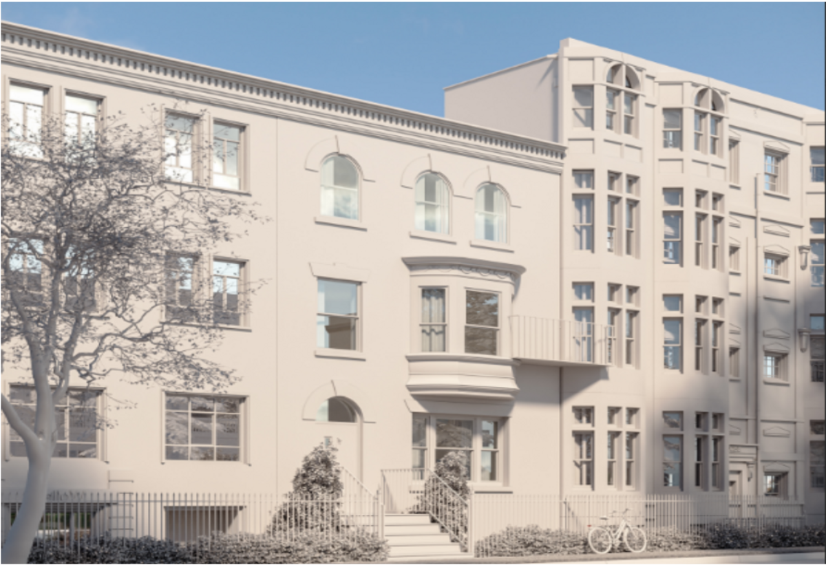 Digital rendering of 43 Hemenway Street, a new income-restricted property available now