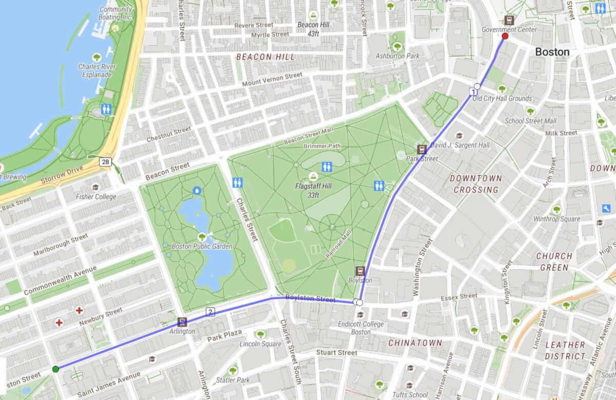 parade route
