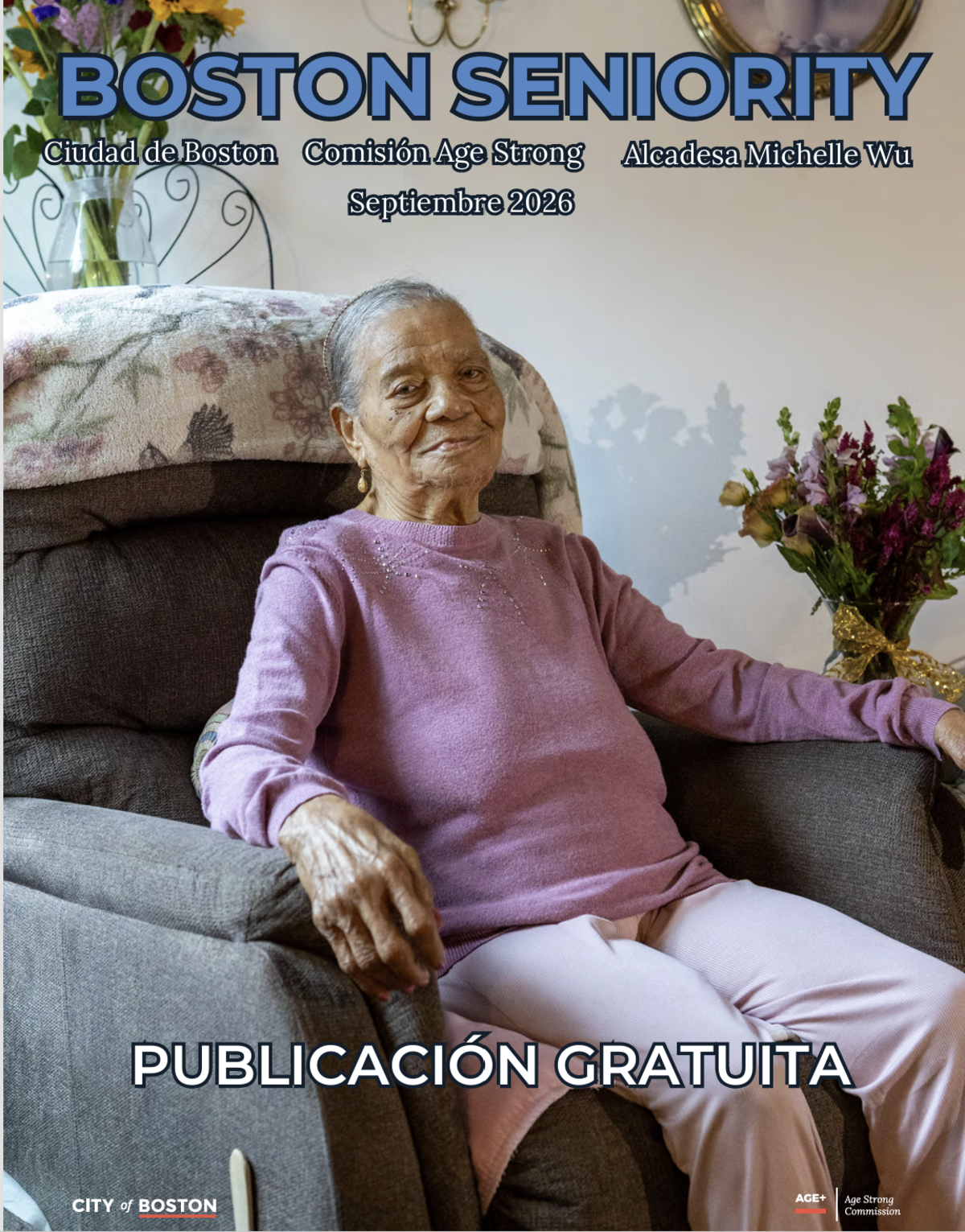 Front Page of Age Strong's Septiembre 2026 BSM Magazine