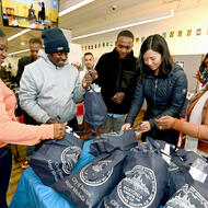 City and community partners distributed 3,100 turkeys and 50,000 pounds of food to help residents 