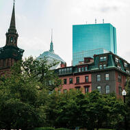 Photo of the Back Bay Skyline
