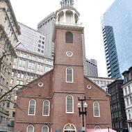 Front facade of the Old South Meeting House