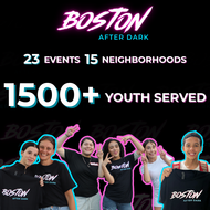 This summer’s Boston After Dark event series engaged over 1,500 youth at 23 events across 15 neighborhoods between June and August.