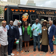 Nigerian Flag Raising