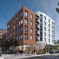 Digital rendering of 95 Everett Street