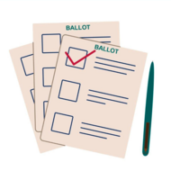 Cartoon Image of Ballot