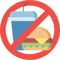 Don't eat or drink