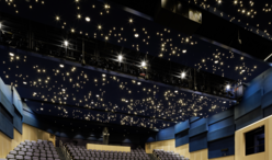 Josiah Quincy Upper School new building on Washington St - auditorium