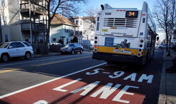 Image of Roslindale bus lanes